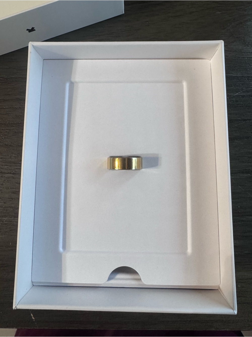 Gold Ultrahuman Ring Air Size 9